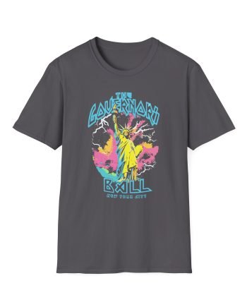 Gov Ball Lady Liberty Lineup Unisex Softstyle T-Shirt