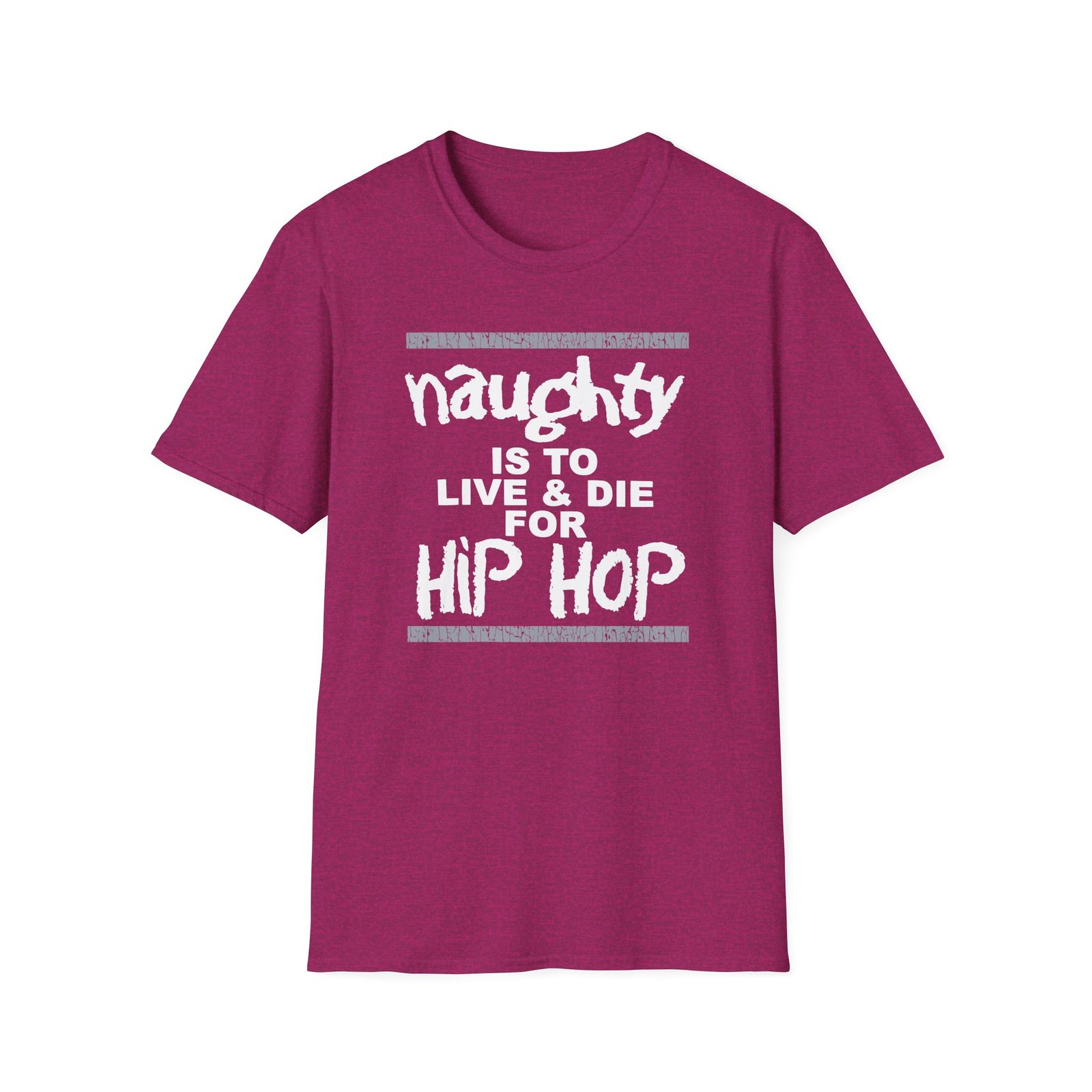 Naughty by Nature Hip Hop Hooray Unisex Softstyle T-Shirt