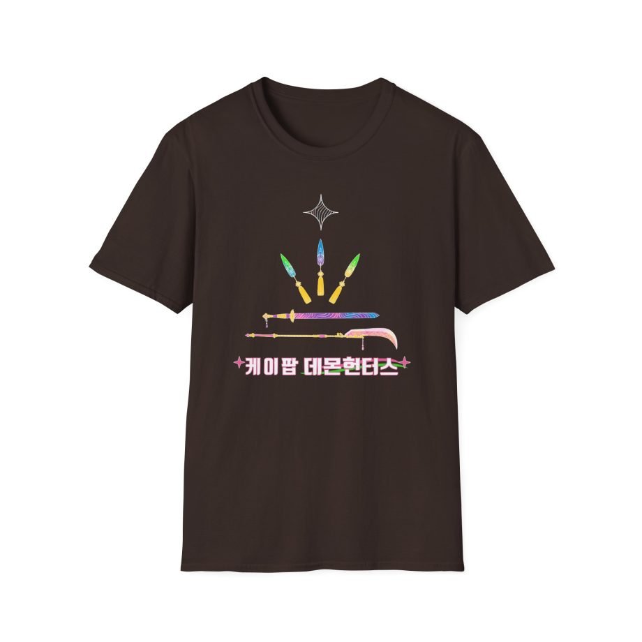Kpop Demon Hunters Weapons Unisex Softstyle T-Shirt