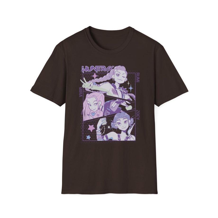 Kpop Demon Hunters Huntrix Unisex Softstyle T-Shirt
