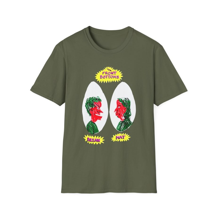 The Front Bottoms Cartoon Unisex Softstyle T-Shirt