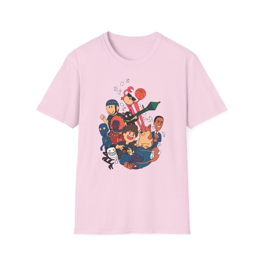 Denisdaily Unisex Softstyle T-Shirt