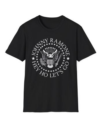 Johnny Ramone Logo Unisex Softstyle T-Shirt