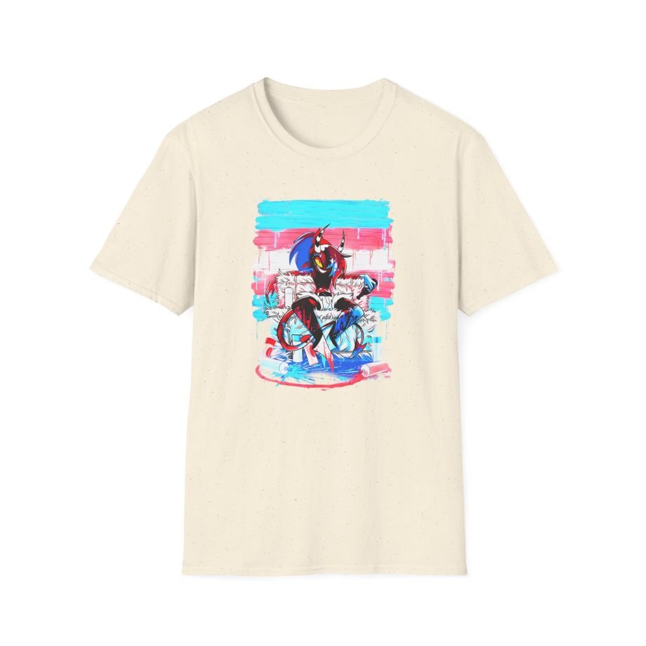 Helluva Boss Sallie May Micro Ribbed Unisex Softstyle T-Shirt