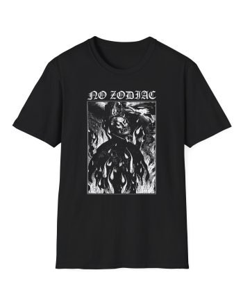 No Zodiac Burning Alive Unisex Softstyle T-Shirt