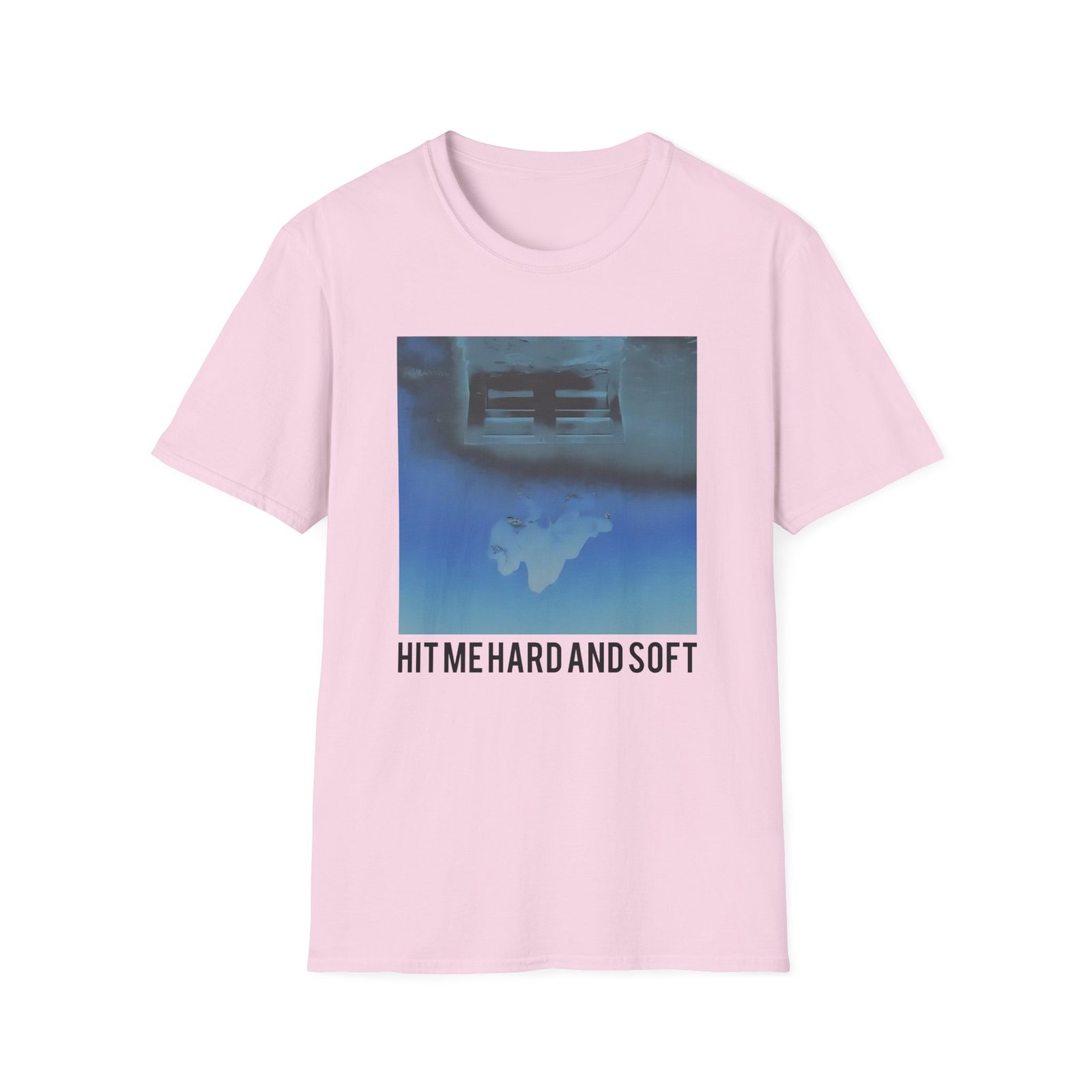 BE Hit Me Hard and Soft Cover Unisex Softstyle T-Shirt