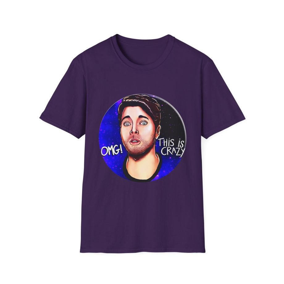 Shane Dawson OMG! This is crazy! Unisex Softstyle T-Shirt