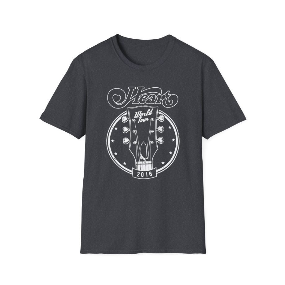 Heart Band Unisex Softstyle T-Shirt