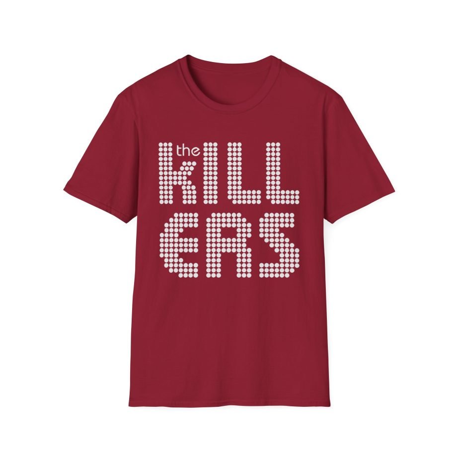 TK Distressed Stacked Logo Unisex Softstyle T-Shirt