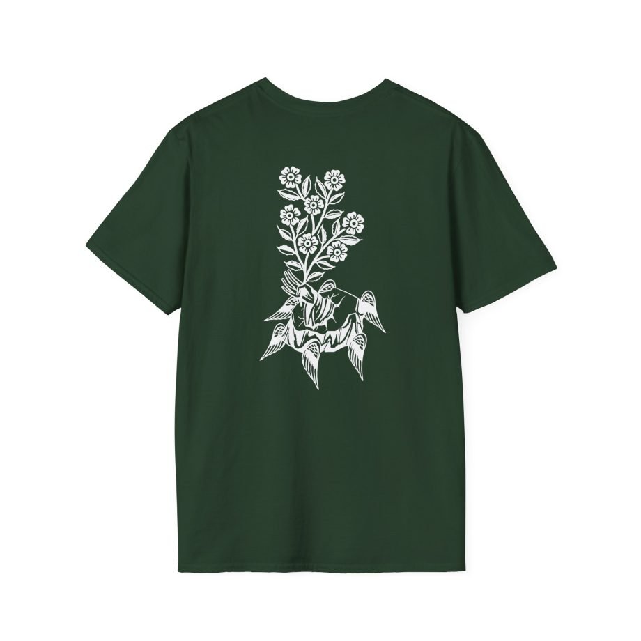 Fireworks Flowers Unisex Softstyle T-Shirt