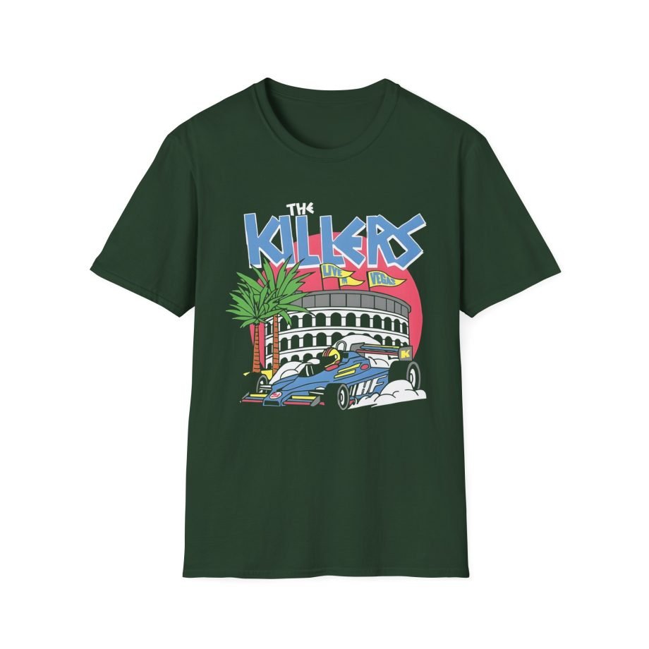 TK Hot Fuss Race Car Unisex Softstyle T-Shirt