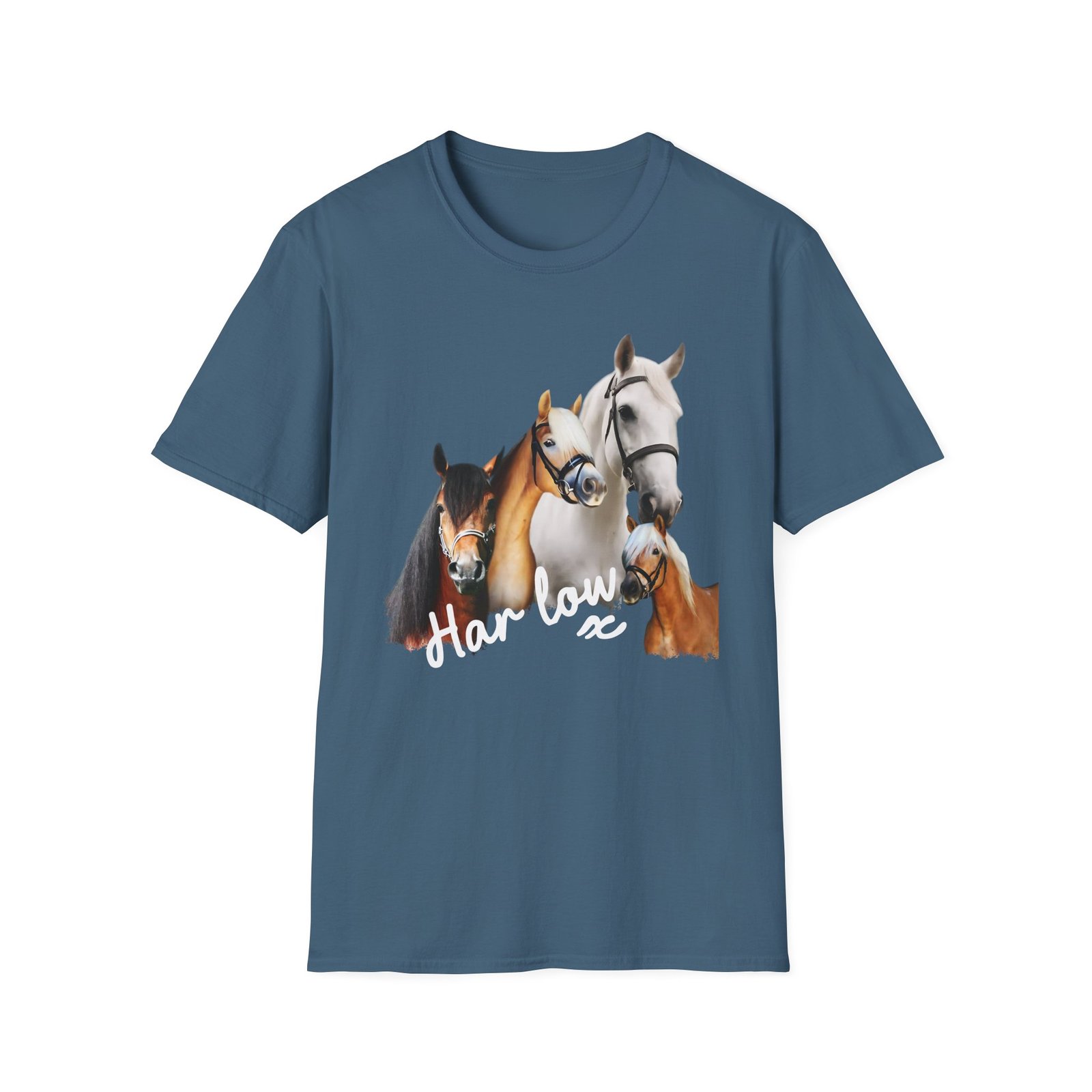 Harlow and Popcorn Unisex Softstyle T-Shirt