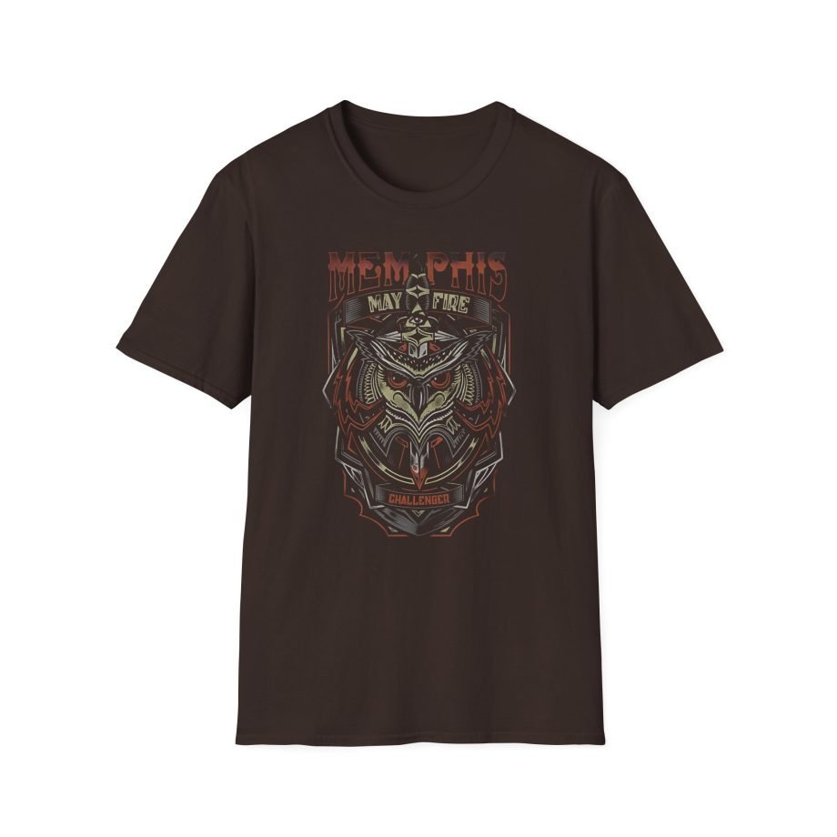Memphis May Fire Owl Unisex Softstyle T-Shirt