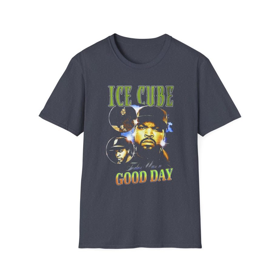 Ice Cube Good Day Photo Collage Unisex Softstyle T-Shirt