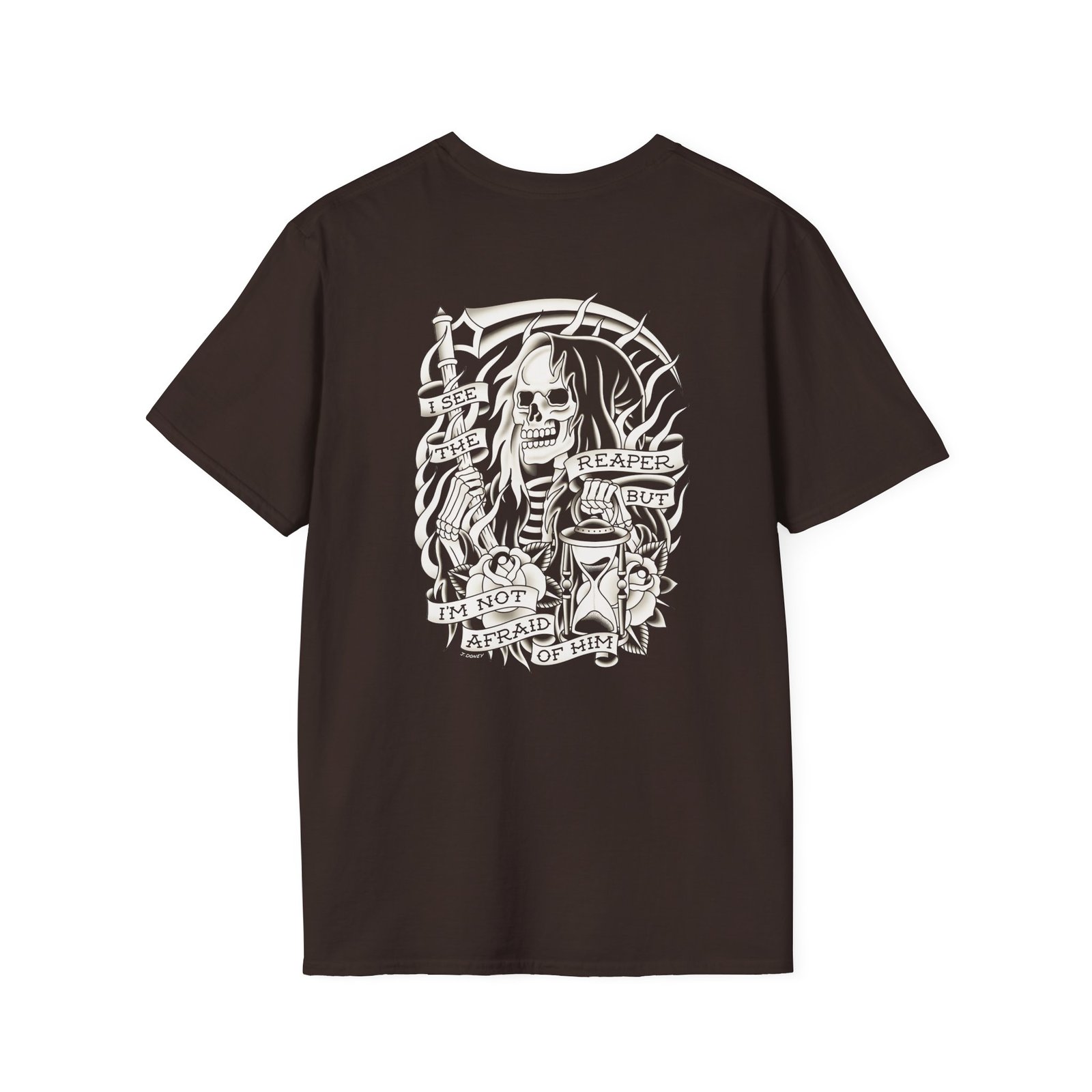 The Ghost Inside Skull Reaper Unisex Softstyle T-Shirt