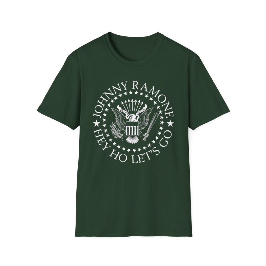 Johnny Ramone Logo Unisex Softstyle T-Shirt