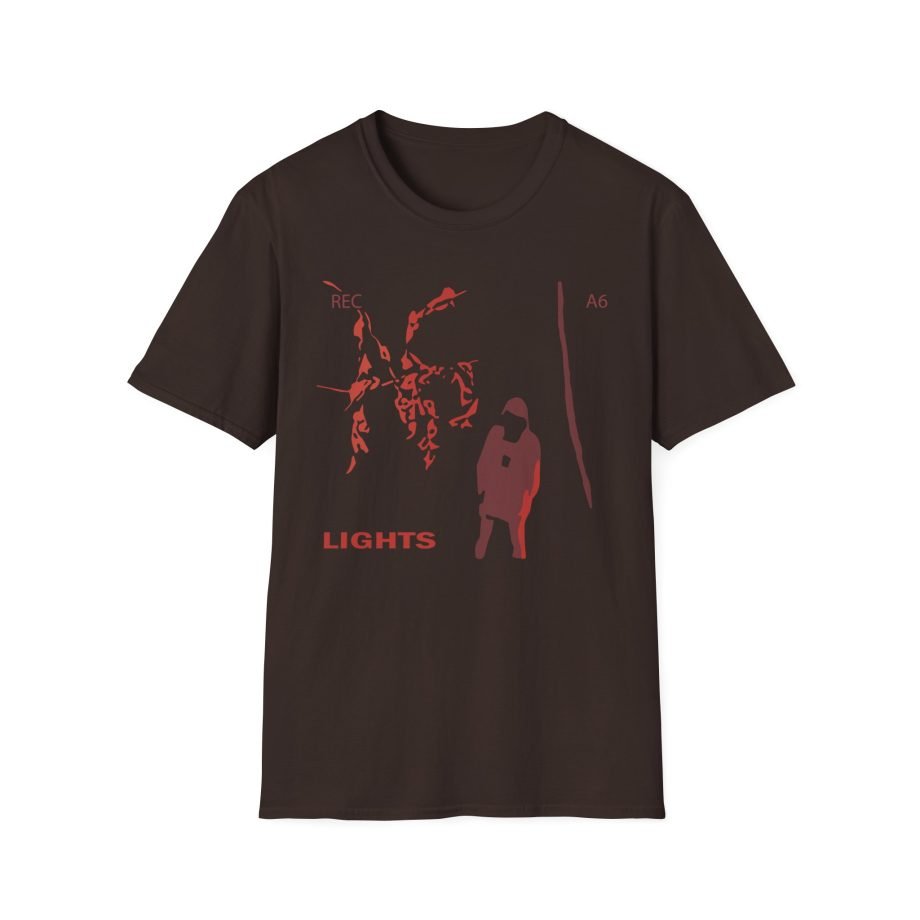 Lights A6 Horror Unisex Softstyle T-Shirt