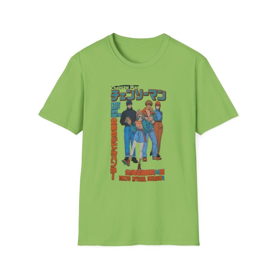 Chainsaw Man Group Unisex Softstyle T-Shirt
