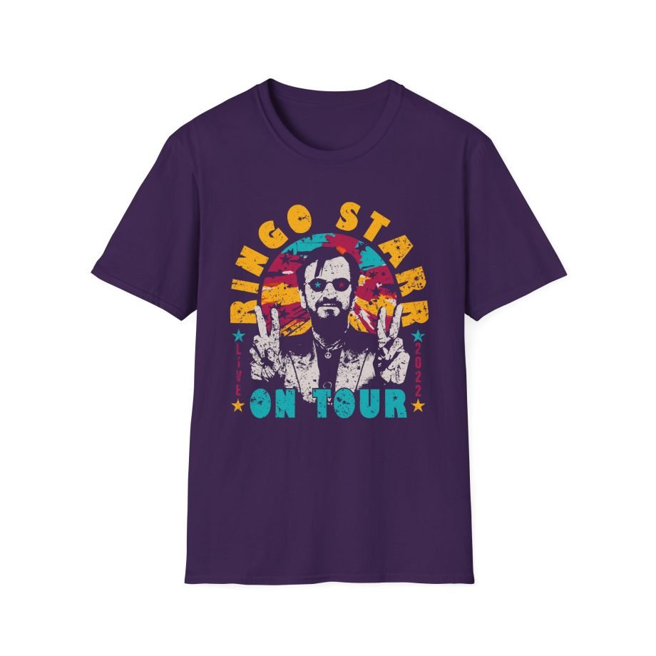 Ringo Starr Ringo on Tour Photo Unisex Softstyle T-Shirt