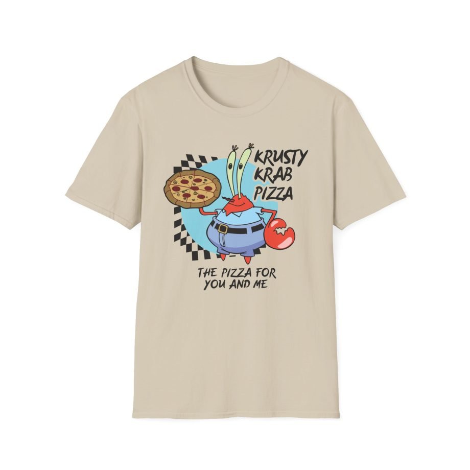 Spongebob The Krusty Krab Pizza Unisex Softstyle T-Shirt