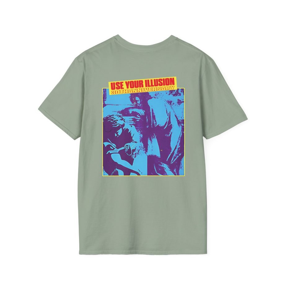 Guns N Roses 30th Anniversary Use Your Illusion Unisex Softstyle T-Shirt