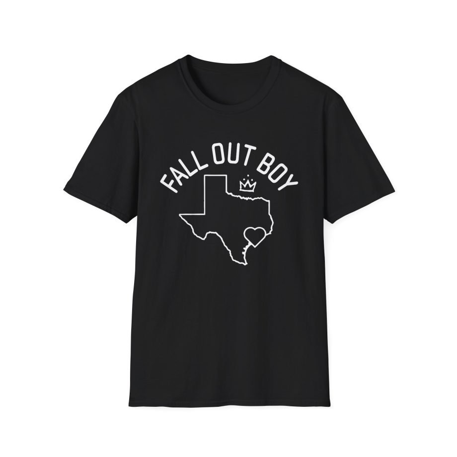 Fall Out Boy State of Texas Unisex Softstyle T-Shirt