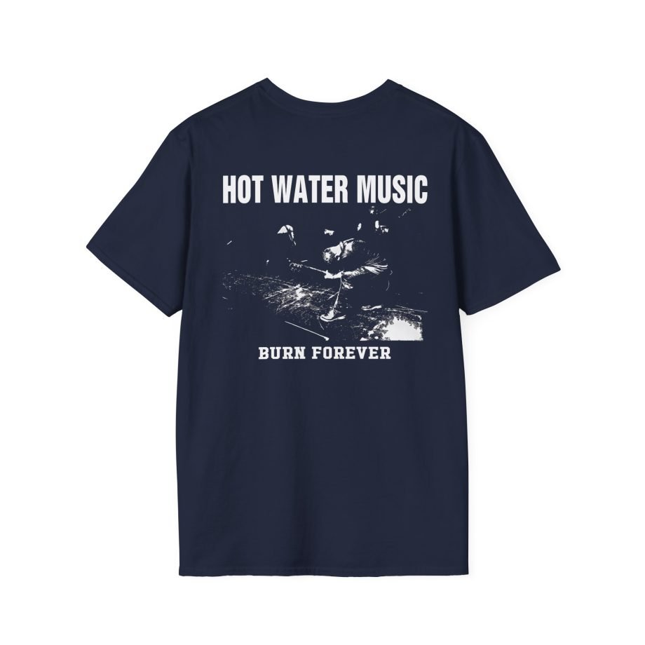 Hot Water Music Burn Forever Unisex Softstyle T-Shirt