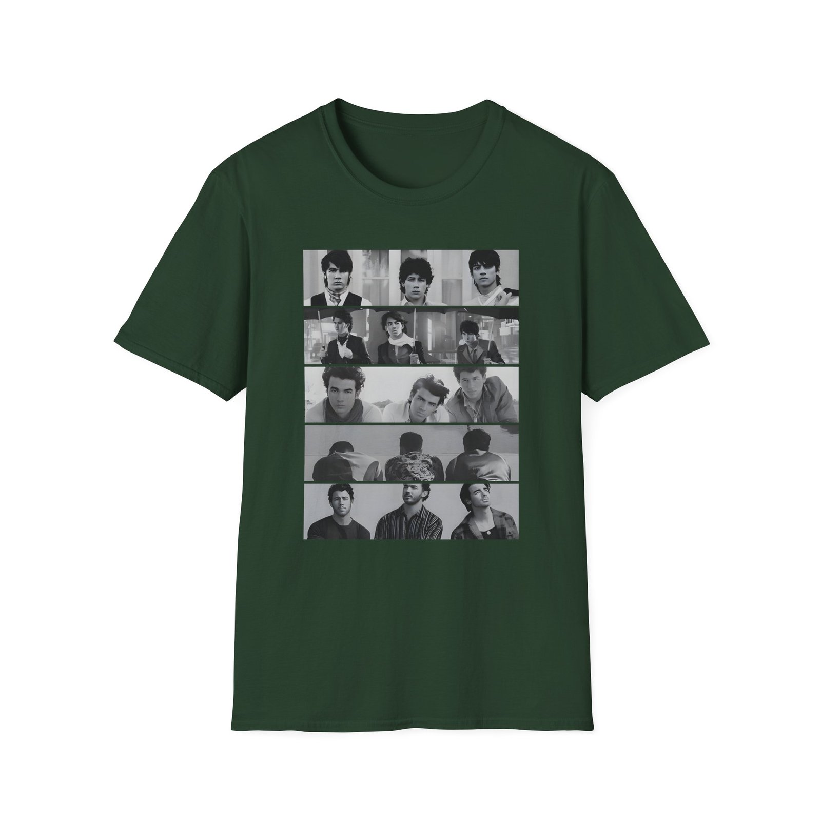 Jonas Brothers Tracklist Unisex Softstyle T-Shirt