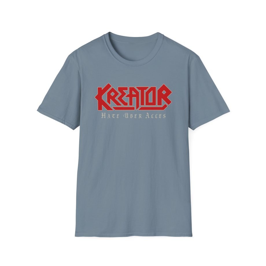 Kreator Hate Über Alles Logo Unisex Softstyle T-Shirt