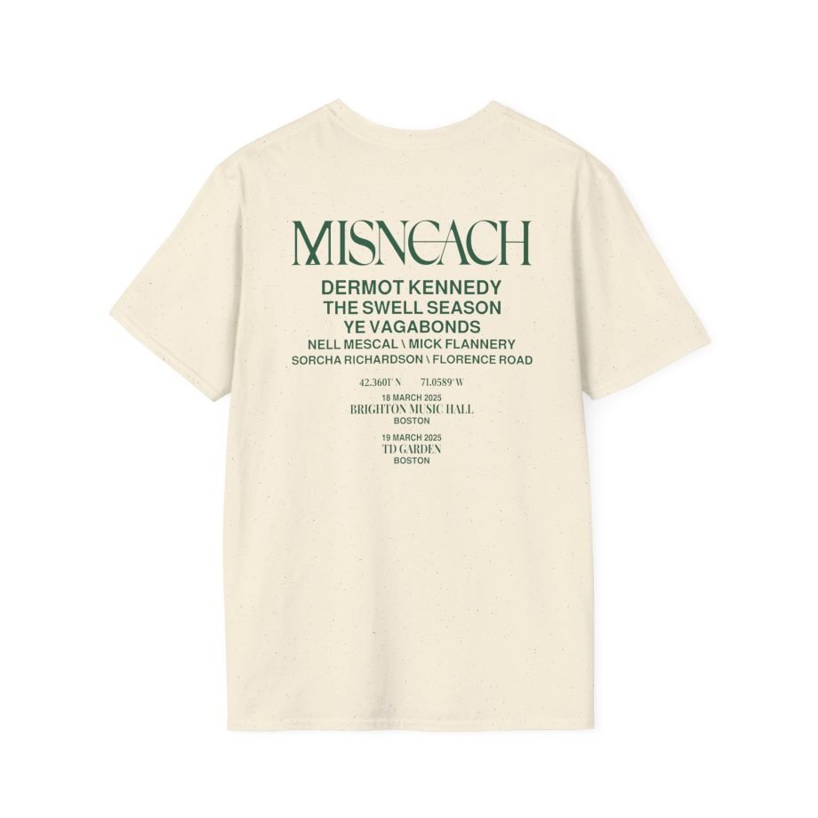 Dermot Kennedy Misneach Festival Event Unisex Softstyle T-Shirt