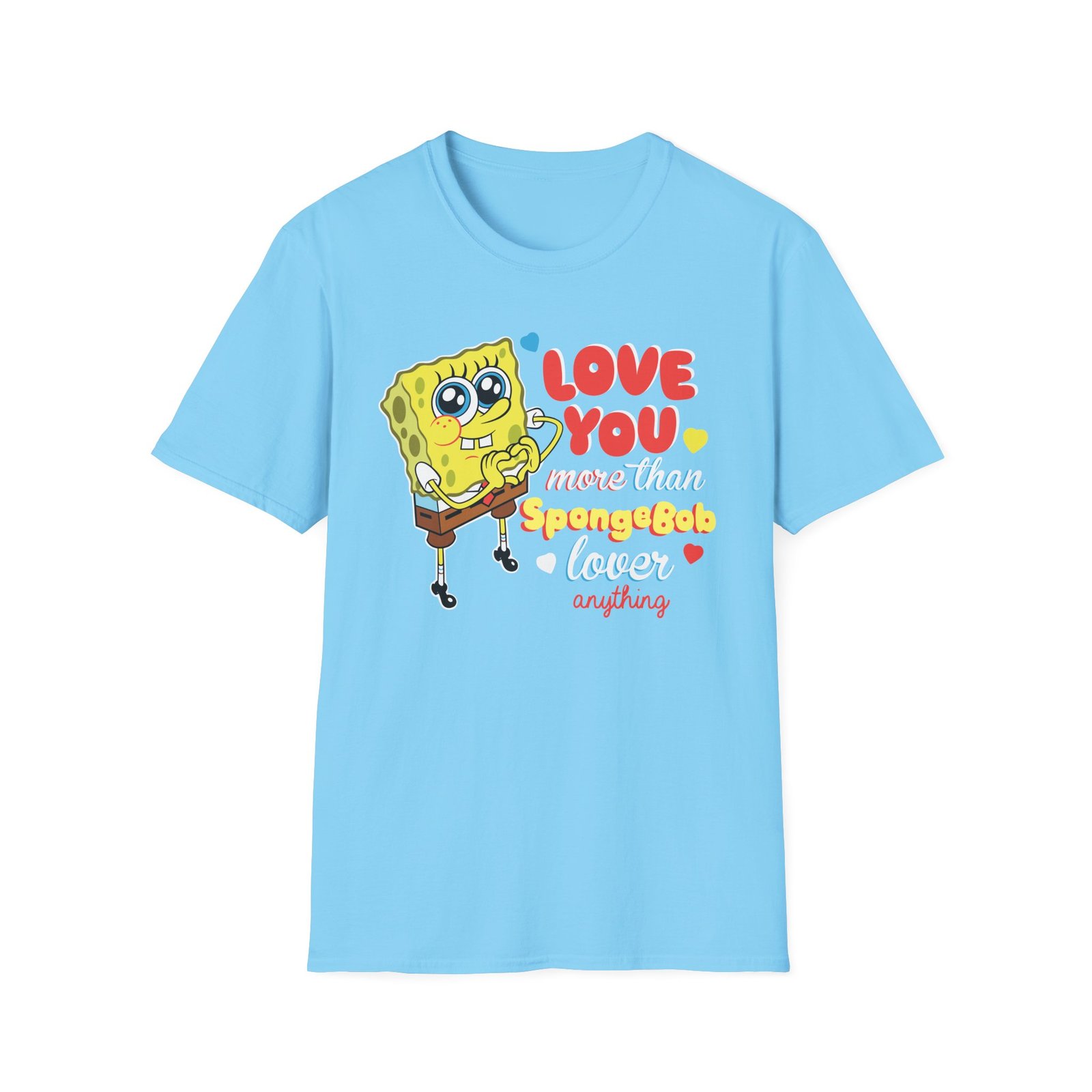 Spongebob Valentine's Day Unisex Softstyle T-Shirt