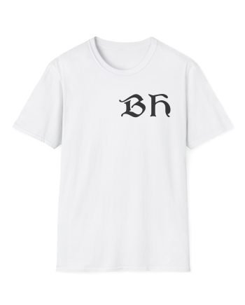 Beach House Rose Stained Glass Unisex Softstyle T-Shirt