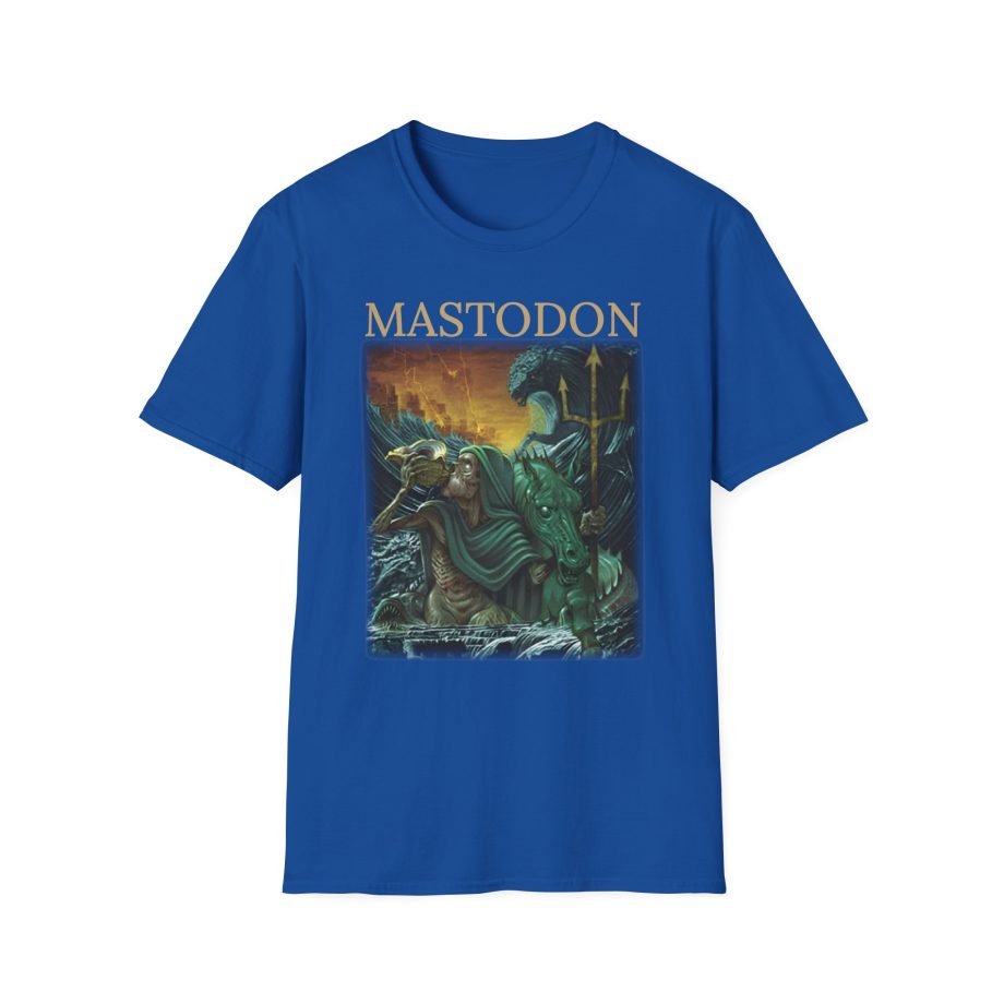 Mastodon Vignette Horse Remission Unisex Softstyle T-Shirt