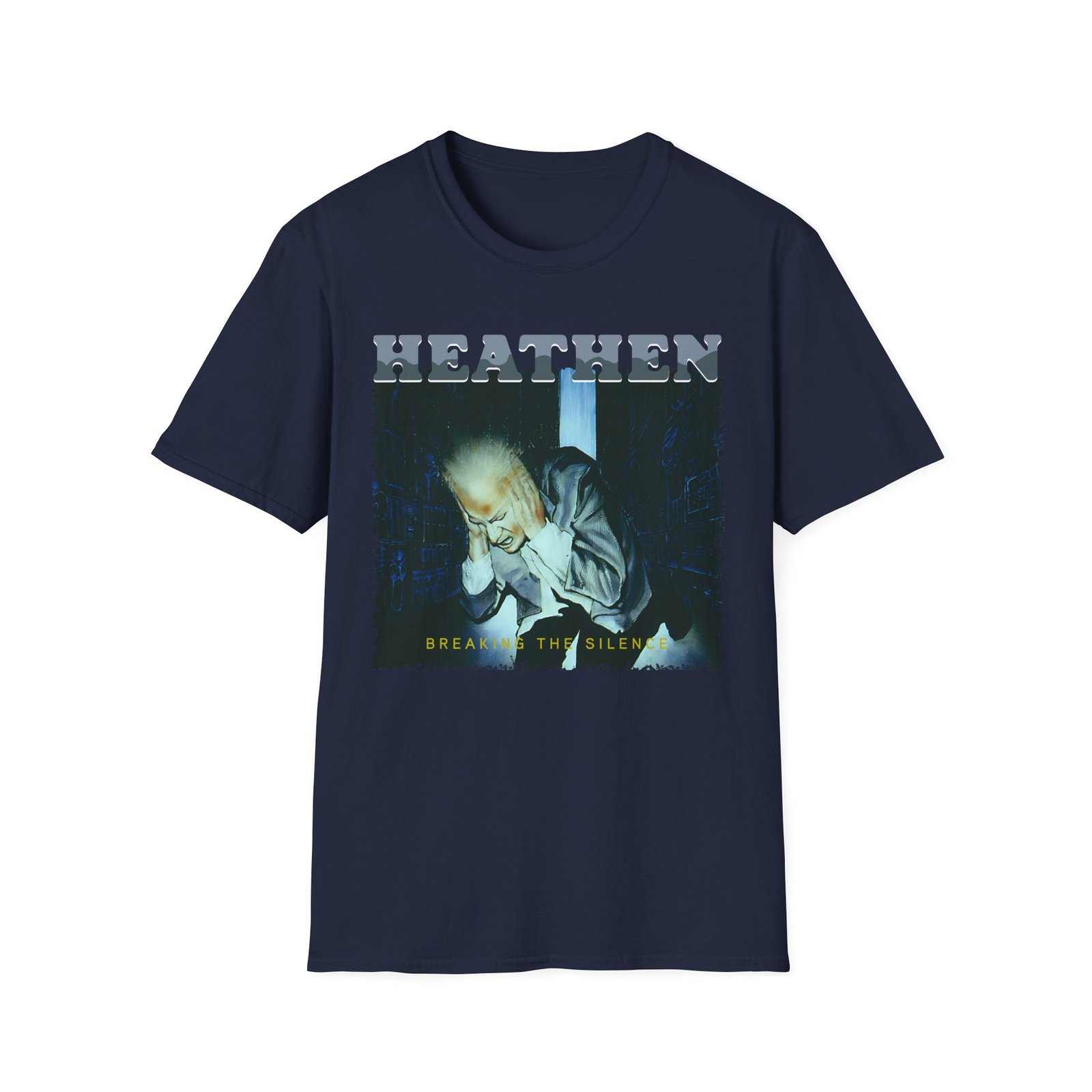 Heathen Breaking The Silence Unisex Softstyle T-Shirt