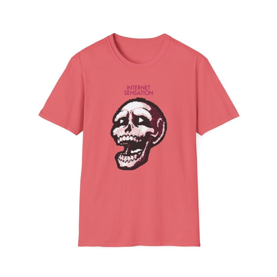 Imallexx Sequin Skull Internet Sensation Unisex Softstyle T-Shirt