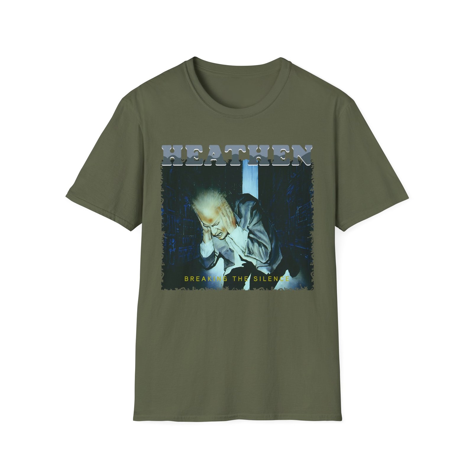 Heathen Breaking The Silence Unisex Softstyle T-Shirt