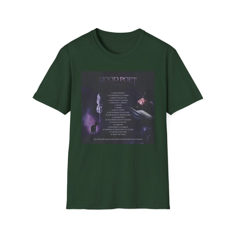 Polo G Hood Poet Unisex Softstyle T-Shirt