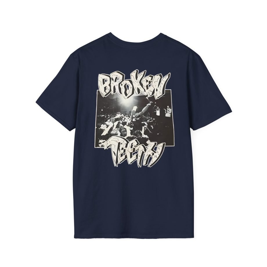 Broken Teeth hardcore punk Unisex Softstyle T-Shirt