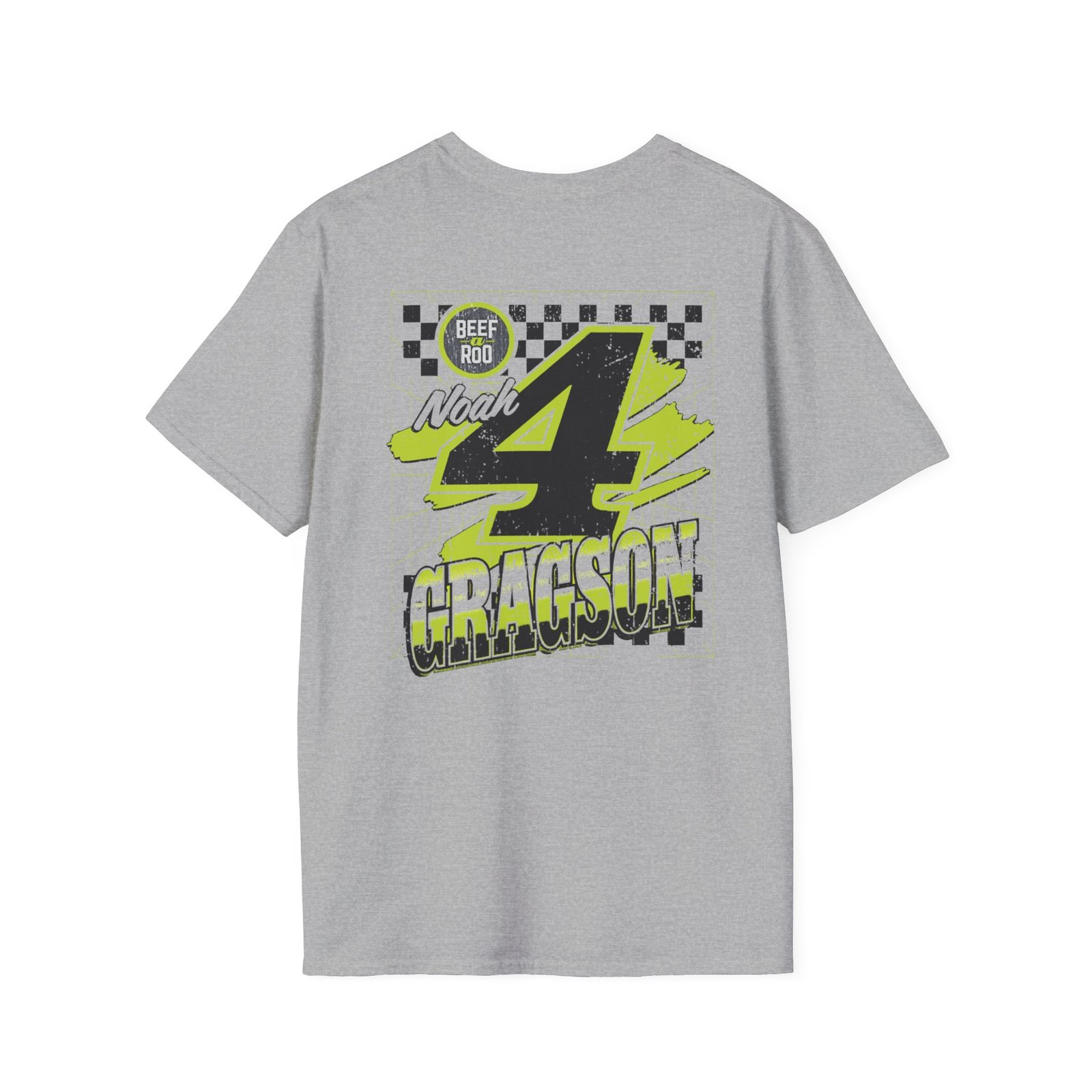 Noah Gragson Beef a Roo 2 Spot Unisex Softstyle T-Shirt