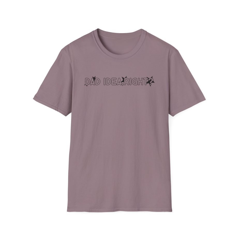 Olivia Rodrigo dad idea right? unisex softstyle t-shirt