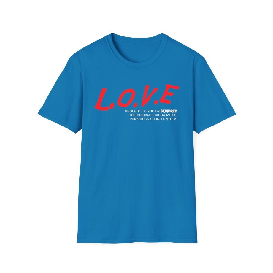 Skindred L.O.V.E Unisex Softstyle T-Shirt
