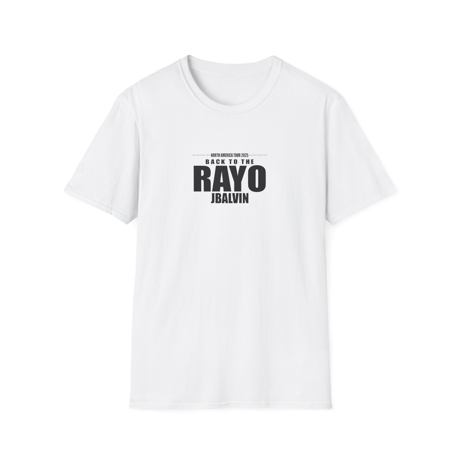 J Balvin Back to the Rayo Unisex Softstyle T-Shirt