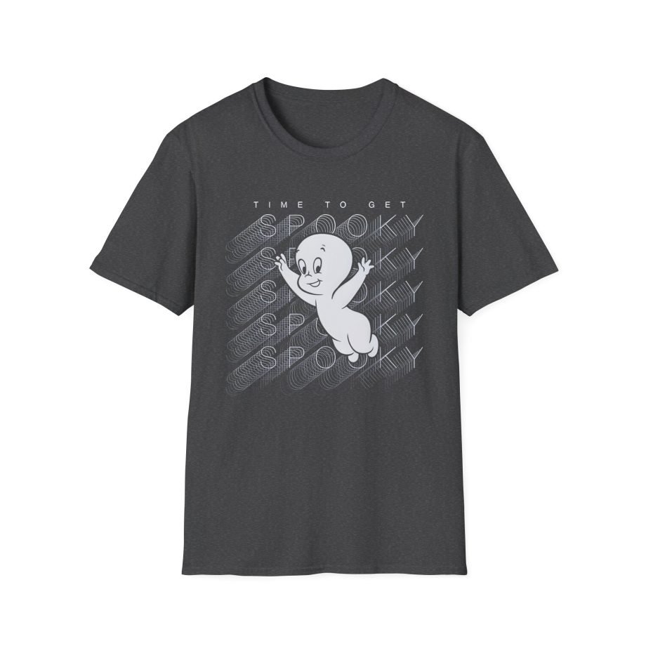 Casper the Friendly Ghost Virtual Raver Spooky Time Unisex Softstyle T-Shirt