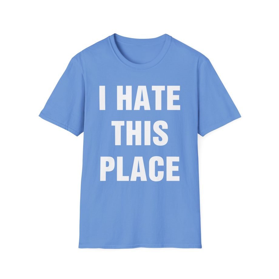 Hot Water Music I Hate This Place Unisex Softstyle T-Shirt