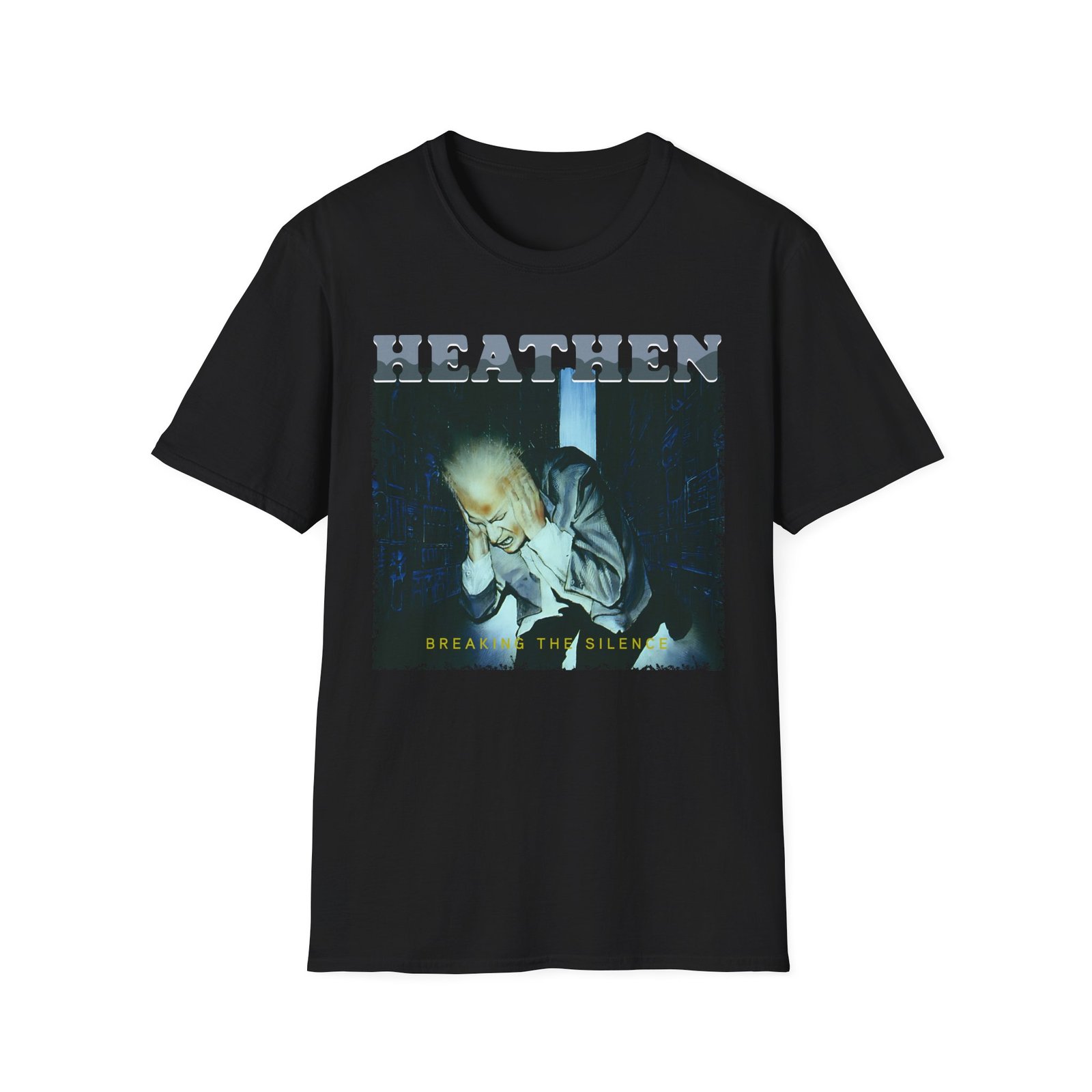 Heathen Breaking The Silence Unisex Softstyle T-Shirt