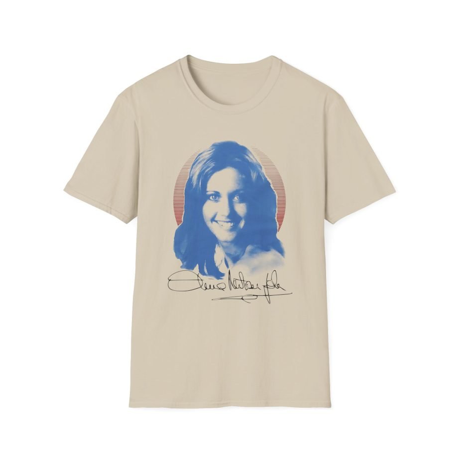 Olivia Newton John Smiles & Signs Unisex Softstyle T-Shirt