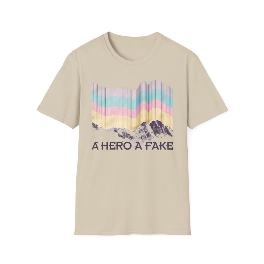 A Hero a Fake Unisex Softstyle T-Shirt