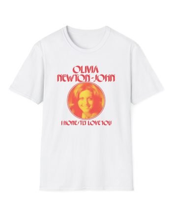 Olivia Newton John I Honestly Love You Unisex Softstyle T-Shirt