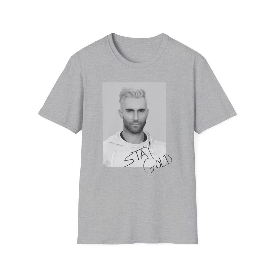 Adam Levine Stay Gold unisex softstyle t-shirt