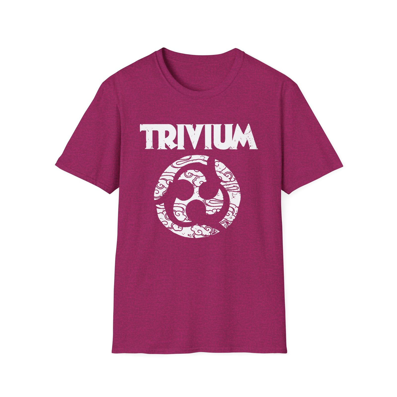 Trivium Swirl Logo Unisex Softstyle T-Shirt